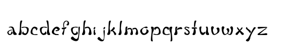Fluid Groove font preview